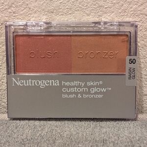NEUTROGENA Healthy Skin Custom Glow Blush & Bronzer 50 RAISIN GLOW Sealed NEW